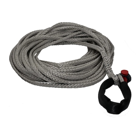 3/8 In. X 100 Ft. 6,600 Lbs. WLL. LockJaw Synthetic Winch Line Extension W/Integrated Shackle